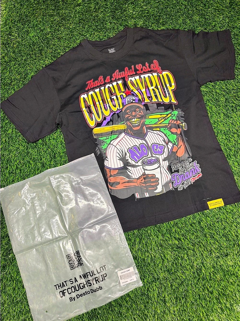 Men’s designer t-shirt with baseball player